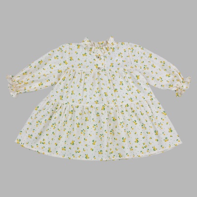 Платье Жёлтые цветы Чуди Кидс 510625Ц2-1 экрю 01